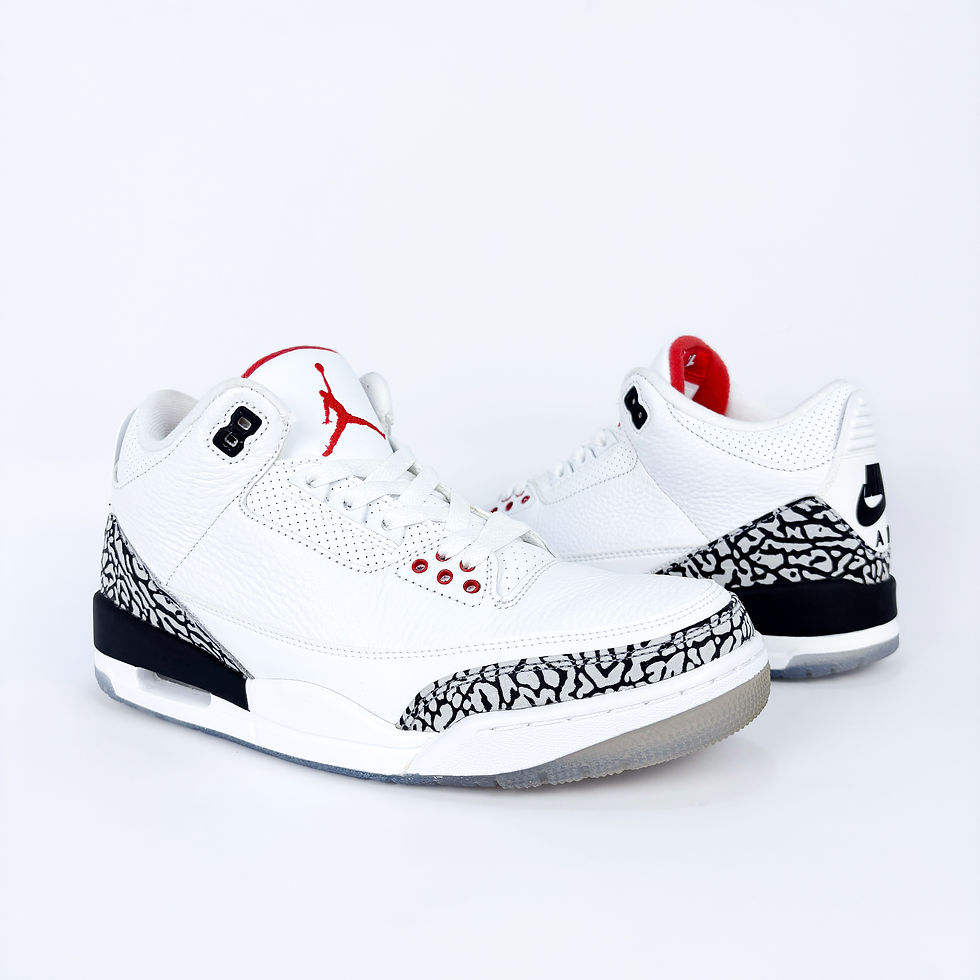 Thumbnail: 2018 Nike Air Jordan 3 White Cement Free Throw Line