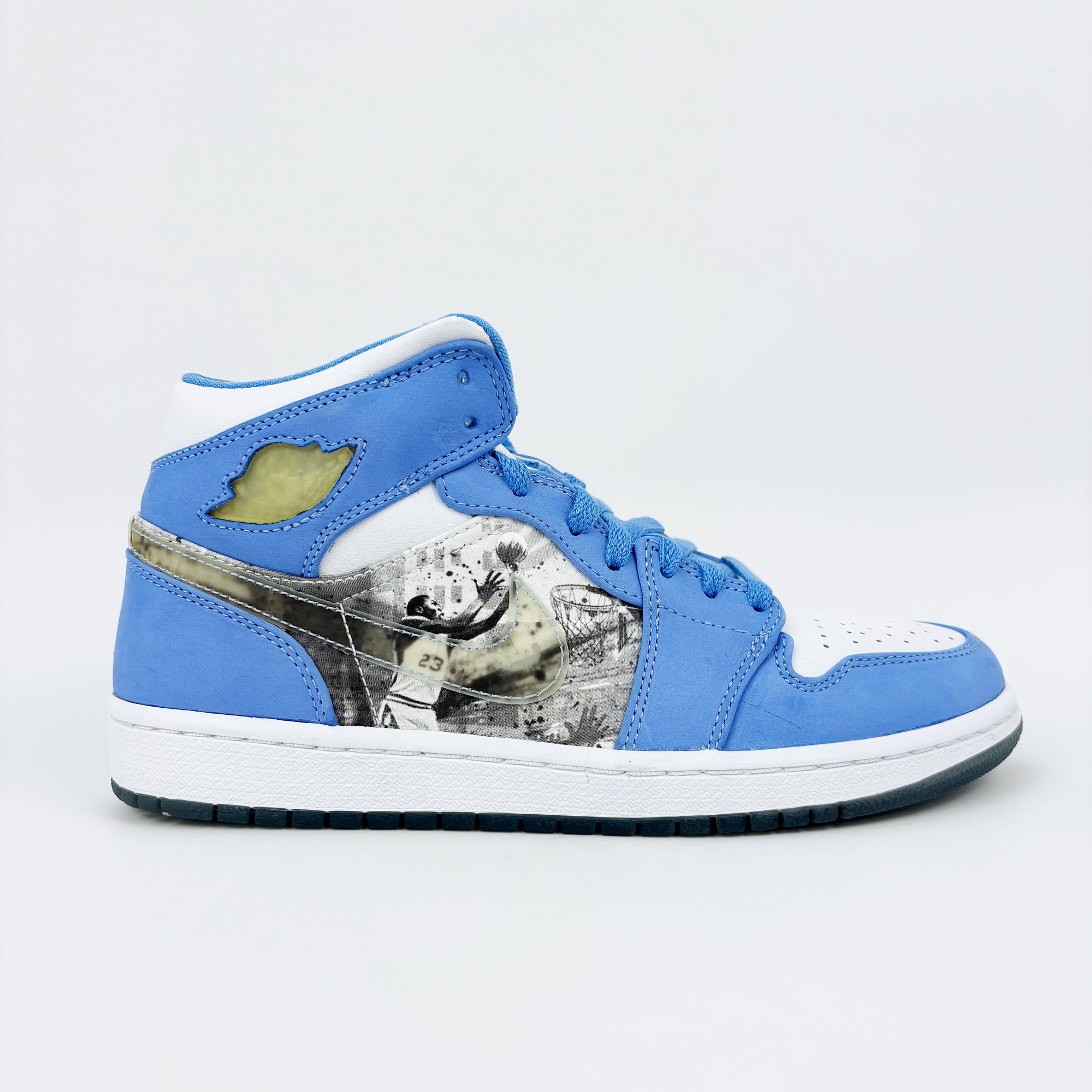 2007 Nike Air Jordan 1 Alpha UNC 