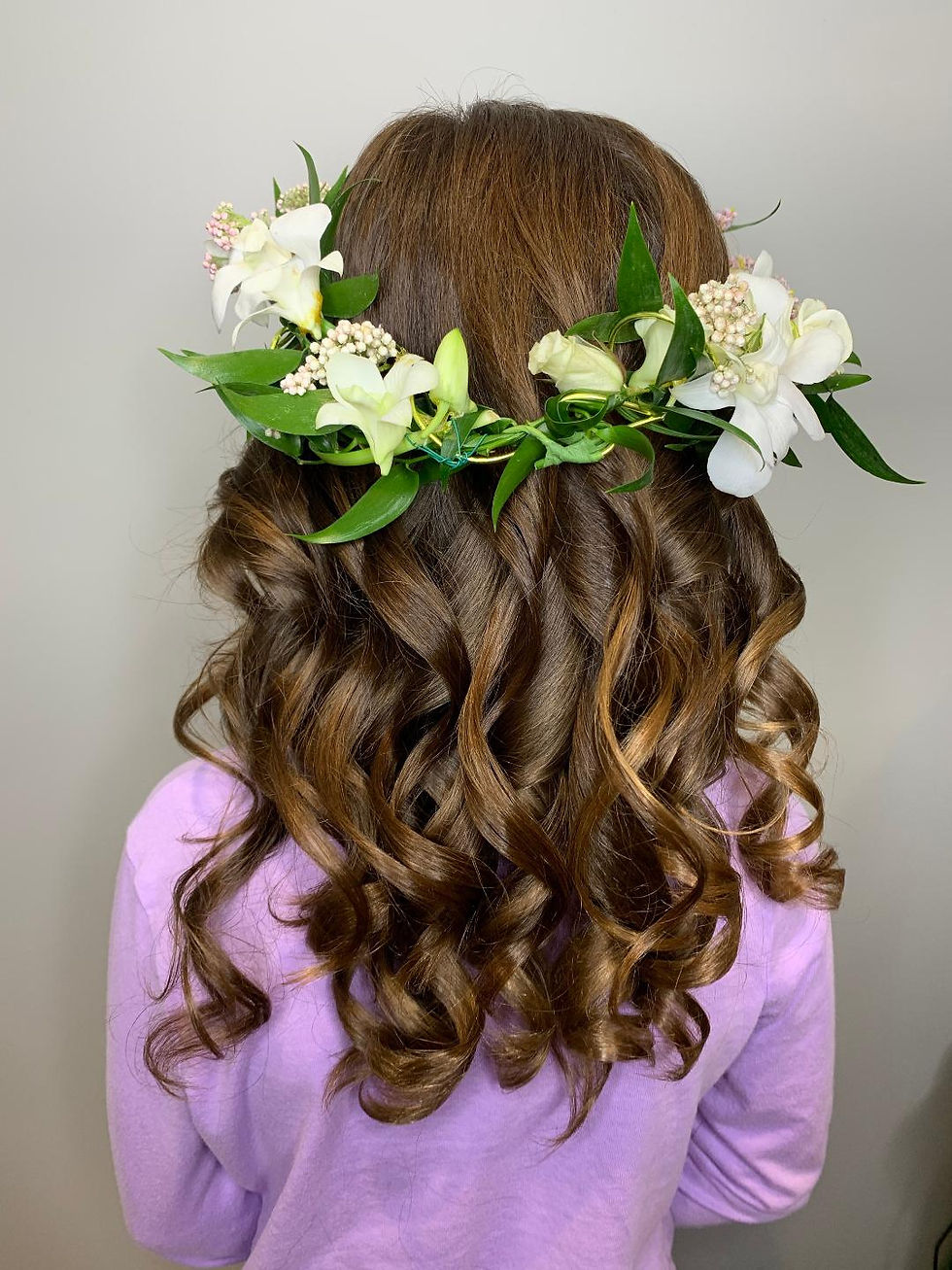 Flower Girl Hair