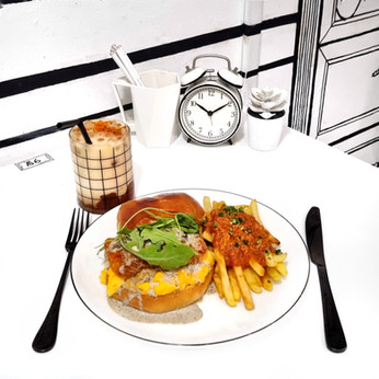 Creamy Chicken Burger