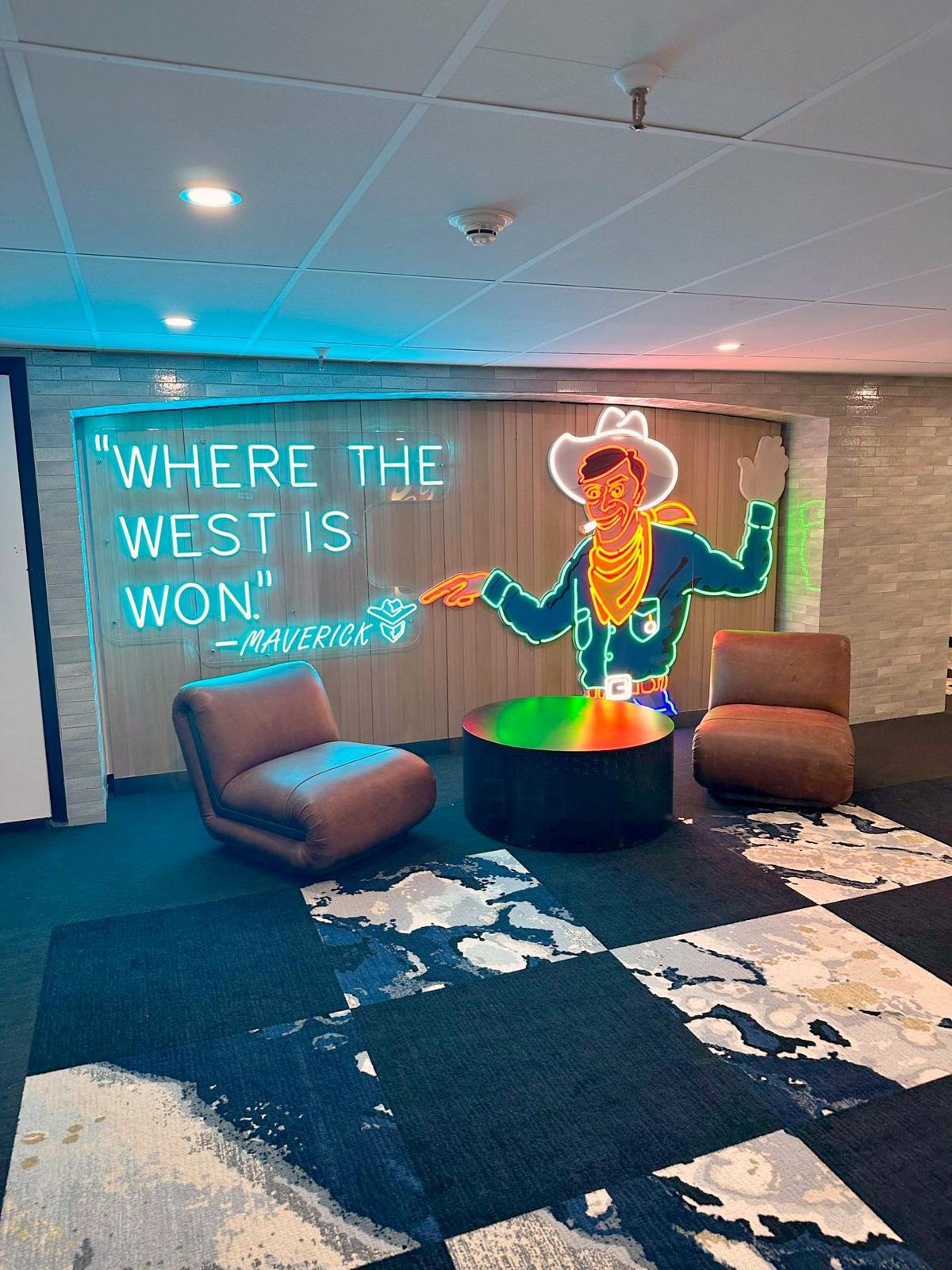 Maverick Hotel lounge remodel, hotel and gaming construction, West Wendover