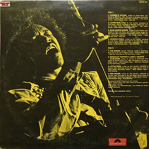 jimi hendrix vinyl album lp / in the west 1972