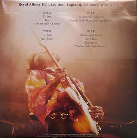 jimi hendrix bootlegs 69 /jimi hendrix experience royal albert hall feb. 18th, 1969