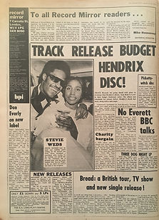 jimi hendrix newspapers: record mirror September 26, 1970