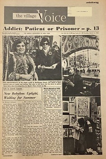 AD Concert April 6, 1968 / The Village Voice