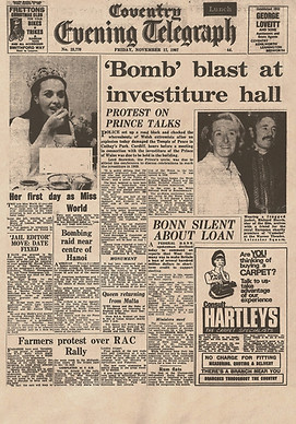 coventry evening telegraph november 17 1967 / here's hendrix