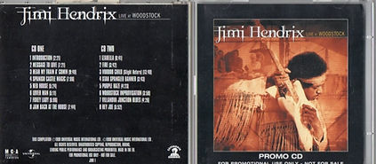jimi hendrix family edition / live at woodstock promo 2 cd