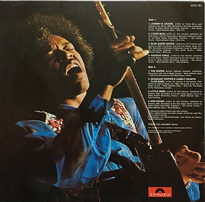 jimi hendrix vinyl album/in the west germany