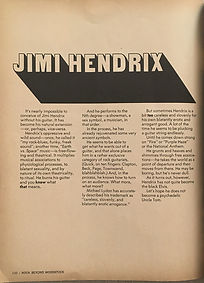 jimi hendrix magazines 1970 / rock beyond woodstock september 1970