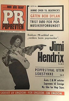 jimi hendrix newspapers 1968/pr poprevyen january 31, 1968