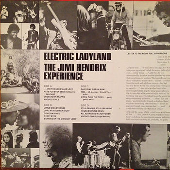 jimi hendrix vinyl album / electric ladyland