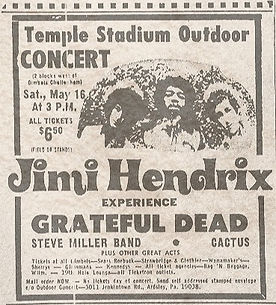 AD Concert : The Philadelphia Inquirer Sun / May 3, 1970
