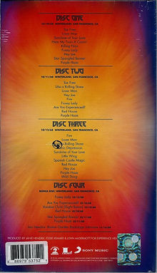 jimi hendrix family edition / winterland box cd 4