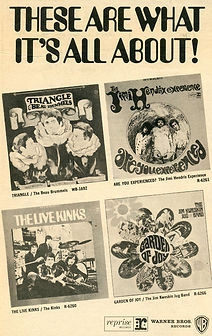 jimi hendrix newspapers 1967/ad : reprise records