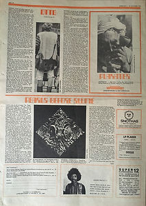 jimi hendrix newspapers 1970 / superlove n°38 : november 30, 1970