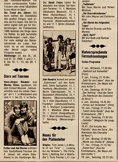 magazine 1969/bravo january 1 1969 stars auf tournee
