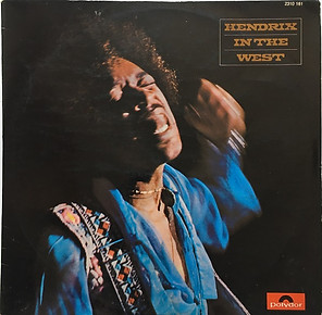 jimi hendrix vinyl album lp / in the west