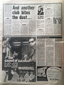 jimi hendrix newspapers collector/the sound of success marshall