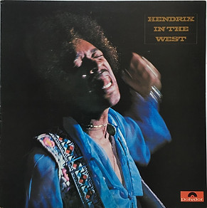 jimi hendrix vinyl album / in the west australia 1972
