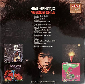 jimi hendrix vinyls LP collector / jimi hendrix voodoo chile /germany 1975