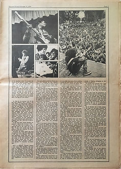 jimi hendrix newspapers 1970 / rolling stone : october 15 1970 / part 3