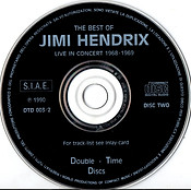 jimi hendrix bootlegs cd 1969/ gimme the glad eye