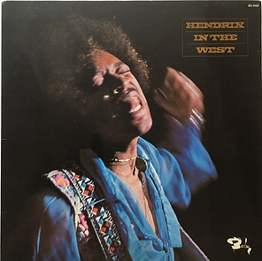 jimi hendrix vinyl album collector 1972/in the west france barclay
