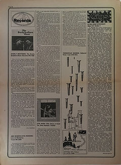 jimi hendrix newspapers 1970 / stange days october 9,1970 / review : jimi & otis