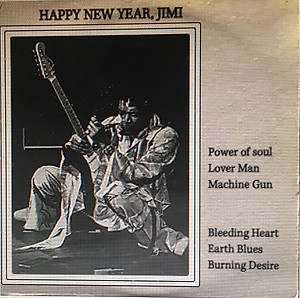 jimi hendrix vinyls bootlegs/ acetate : happy new year, jimi