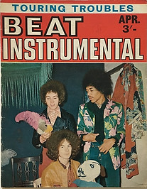 jimi hendrix magazine/beat instrumental april 1968