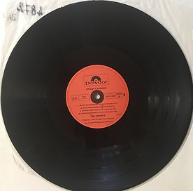 jimi hendrix vinyl album lp /side 1 : crash landing 1975 / polydor records / side b