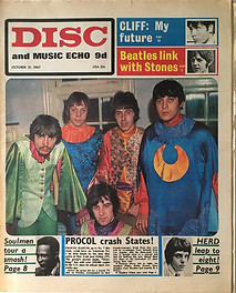 jimi hendrix collector/newspaper/disc music echo 21/10/67