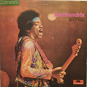 jimi hendrix album vinyl lps/isle of wight 1971 india