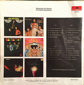 jimi hendrix collector vinyl box /golden hits peru