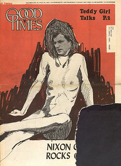 jimi hendrix newspaer 1969/good times july 24 1969