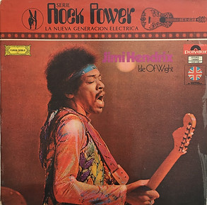 jimi hendrix album vinyl lps/isle of wight mexico serie rock power 1972