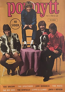 jimi hendrix magazines 1968 norway / popnytt feb. 1968