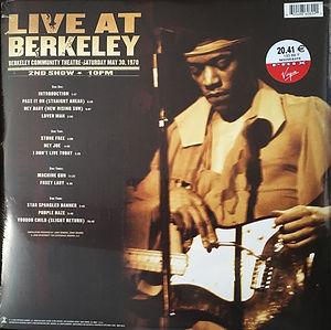 jimi hendrix vinyls collector/ live at berkeley 2003