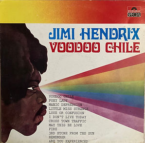 jimi hendrix vinyls LP collector / jimi hendrix voodoo chile /italy 1973