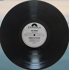 jimi hendrix vinyl album /side 1 : in the west promotion germany