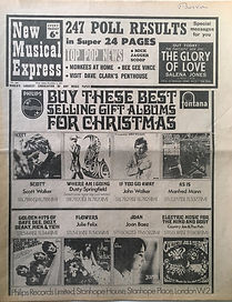 new musical express 9/12/1967 jimi hendrix collector newspaper
