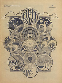 jimi hendrix newspaper 1968/detroit the fifth estate november 28 - december 11  1968