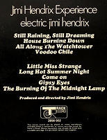 jimi hendrix collector vinyls lp / electric jimi hendrix