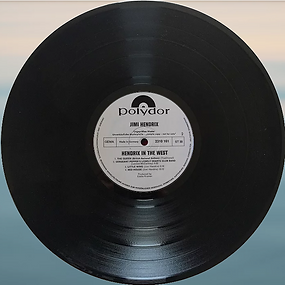 jimi hendrix vinyl album/side 2 : in the west promo germany