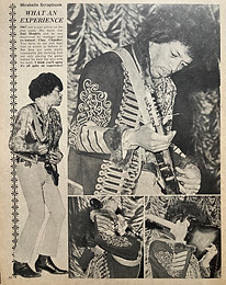 jimi hendrix r.p/collector newspapers