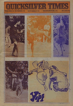 jimi hendrix newspapers 1970 / quicksilver times october 5 - 15 1970