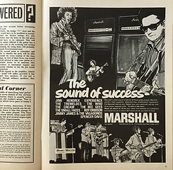 jimi hendrix collector magazine/memorabilia/AD marshall/beat instrumental september 1967