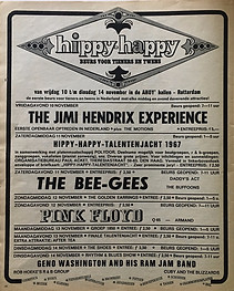 jimi hendrix collector magazine/TIQ november 1967/hippy-happy concert/jimi hedrix experience 1967