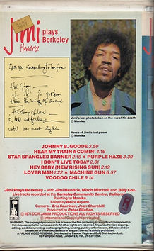 jimi hendrix dvd/video collector/ jimi plays berkeley