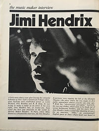 jimi hendrix magazine music maker february 1968 interview part 1